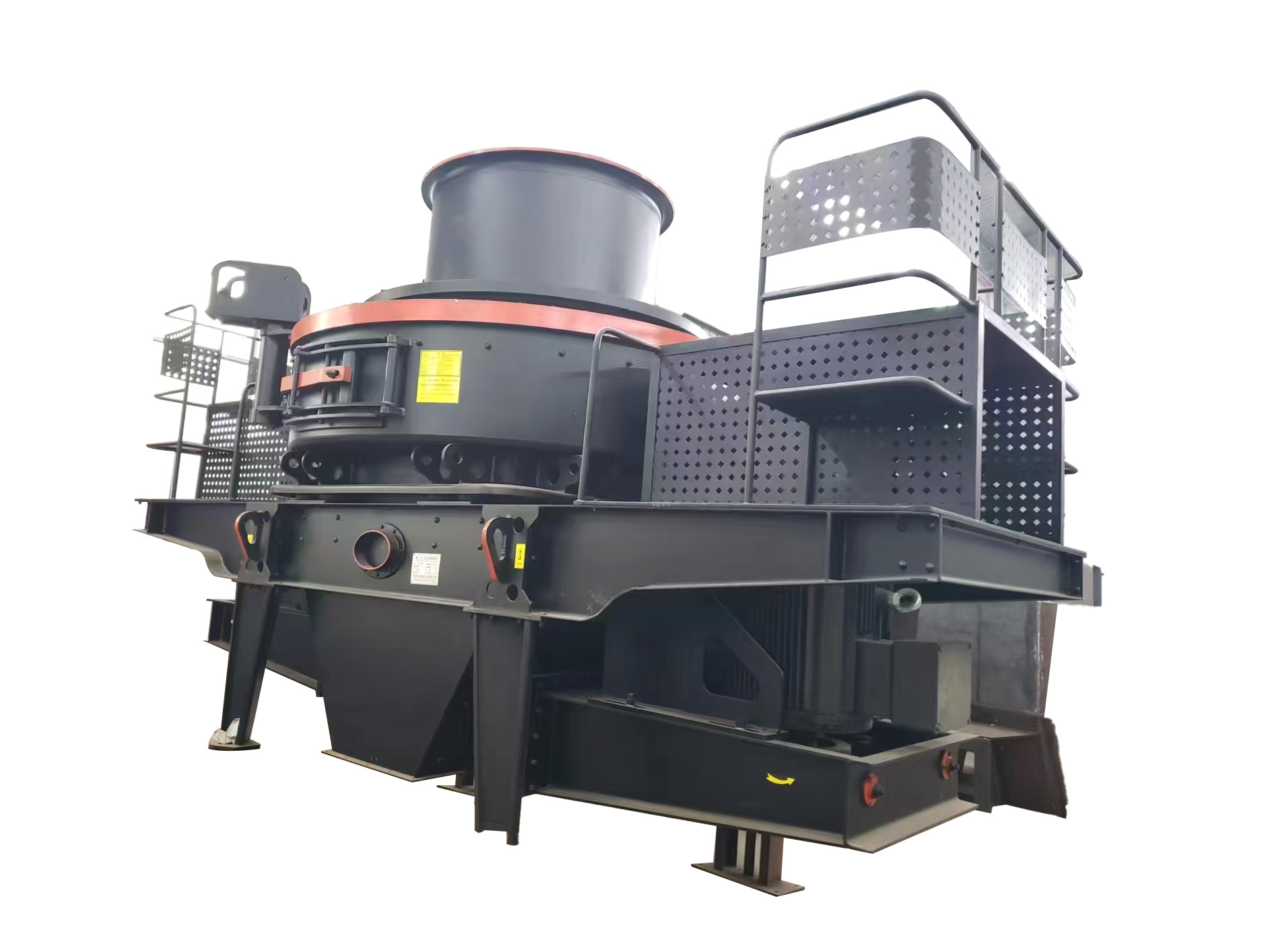 Wheel sand making machine