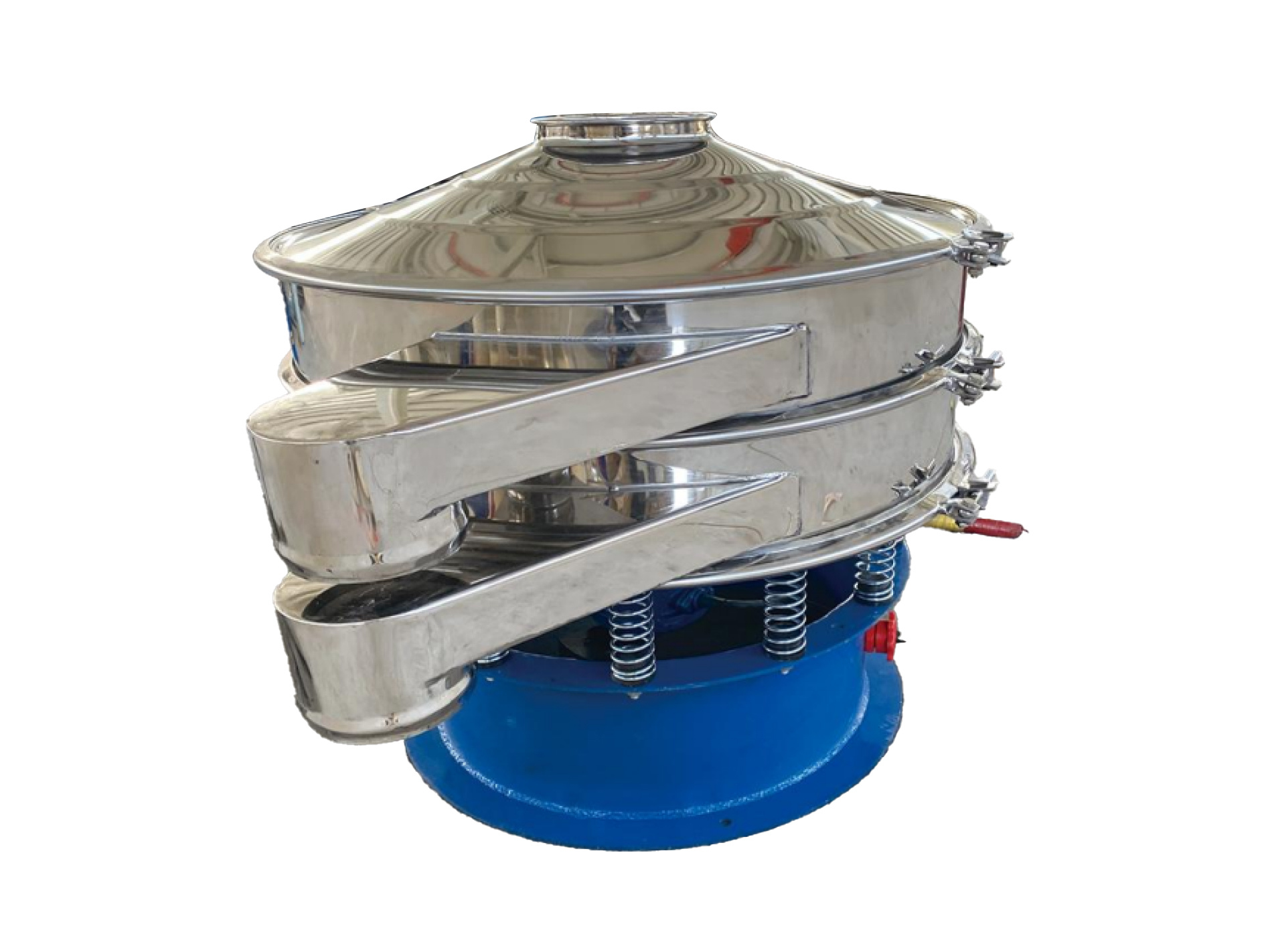 Rotary vibrating screen