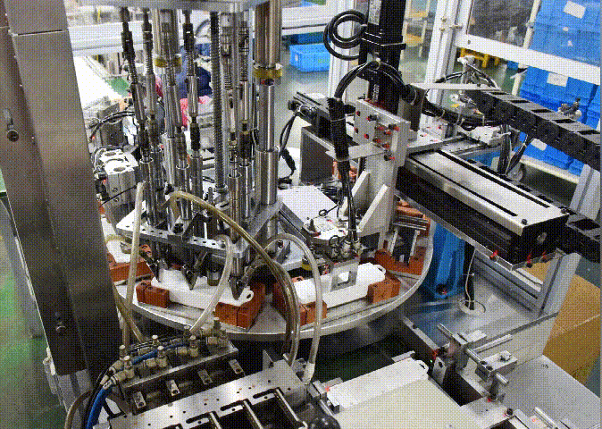  Bull automatic detection assembly line 