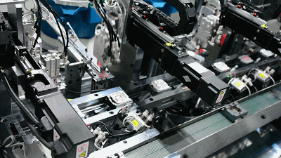  Protective door automated workshop assembly line 
