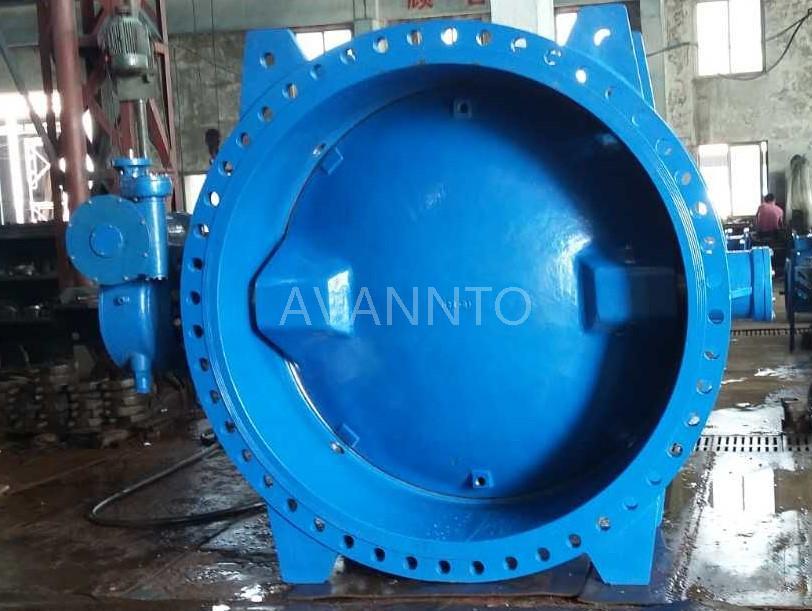 Double eccentric Butterfly valve with EPDM sealing-AOBV22