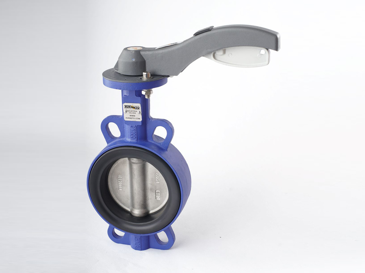 Resilient Seated（Soft Sleeve）-Wafer type butterfly valve -AOBV03