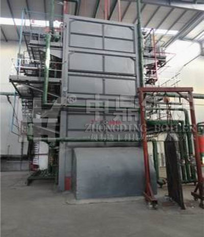 陜西富化化工65噸循環(huán)流化床鍋爐
