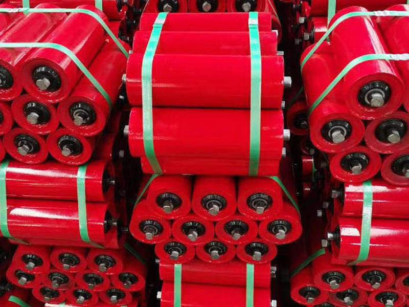Belt conveyor paint roller mine special roller
