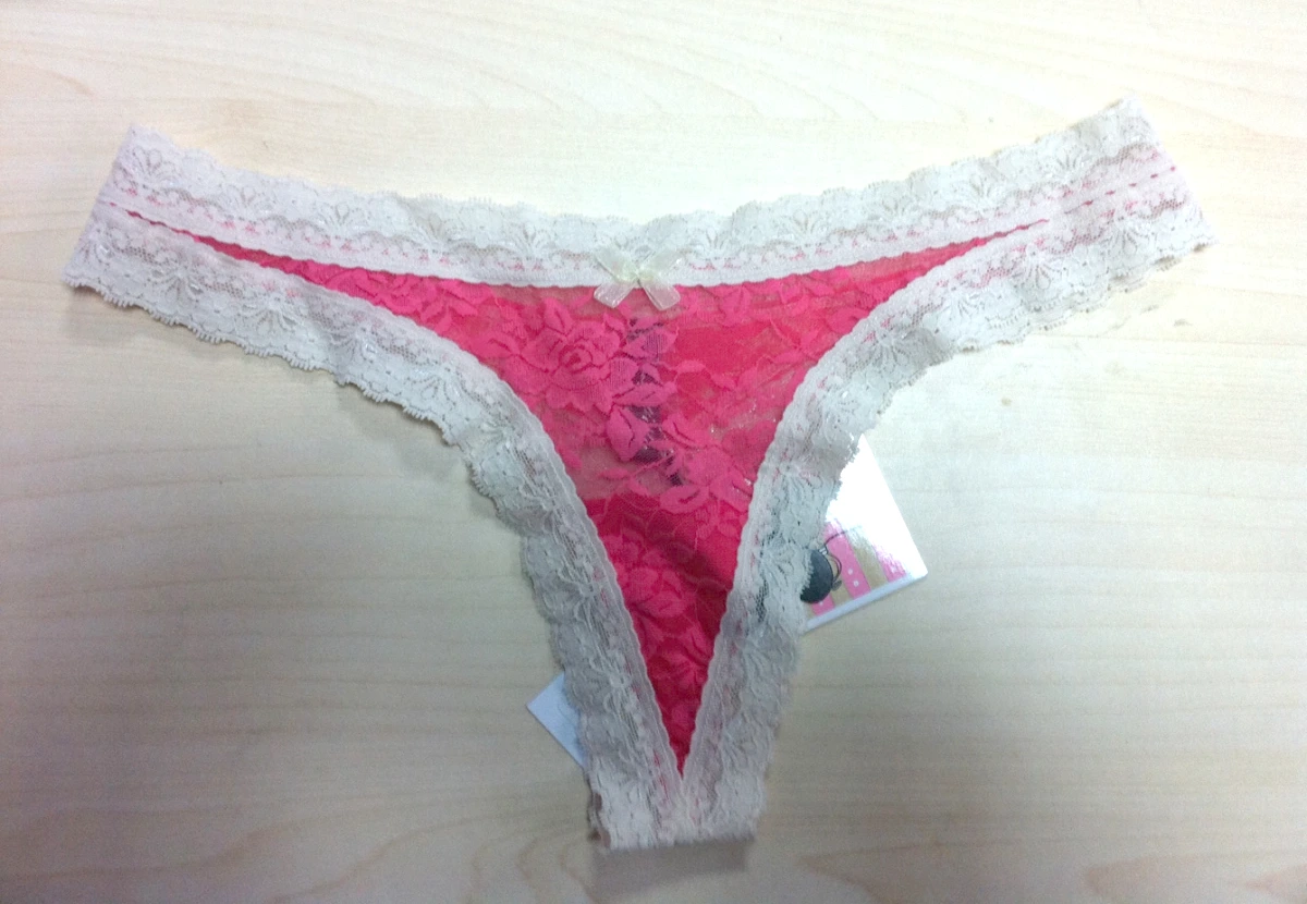 Ladies sexy lace thongs
