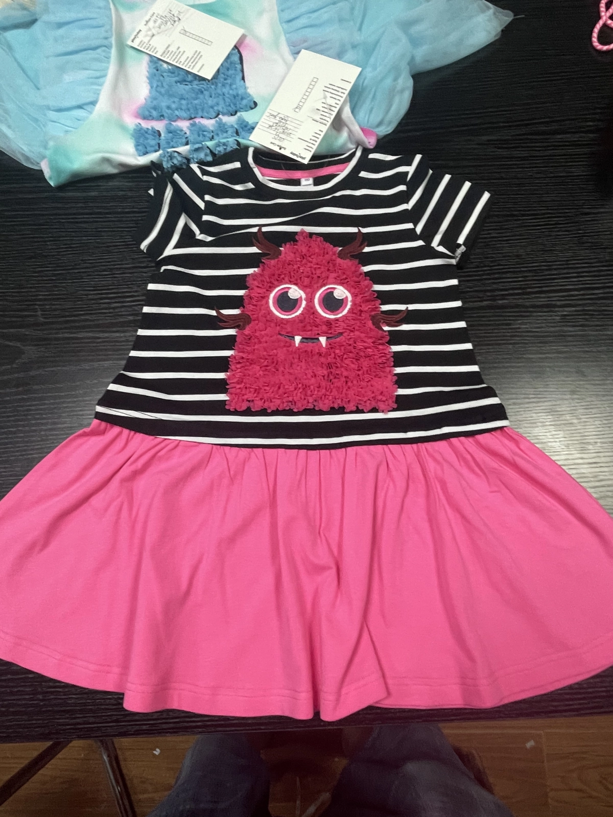 Girl's knitted dress