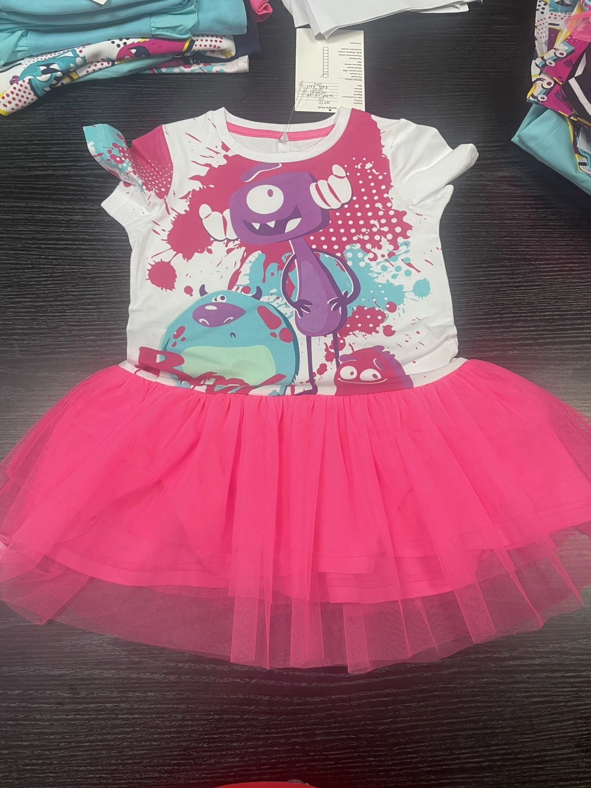 Girl's knitted dress