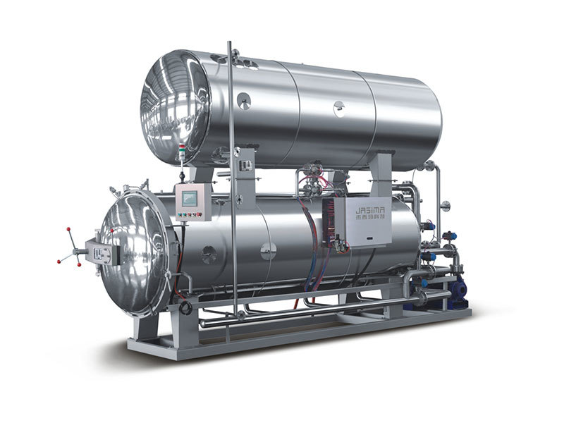 DOUBLE WATER-BATH TYPE RETORT DOUBLE WATER-BATH TYPE RETORT