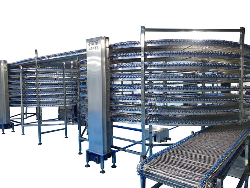Double spiral freezer Double spiral freezer