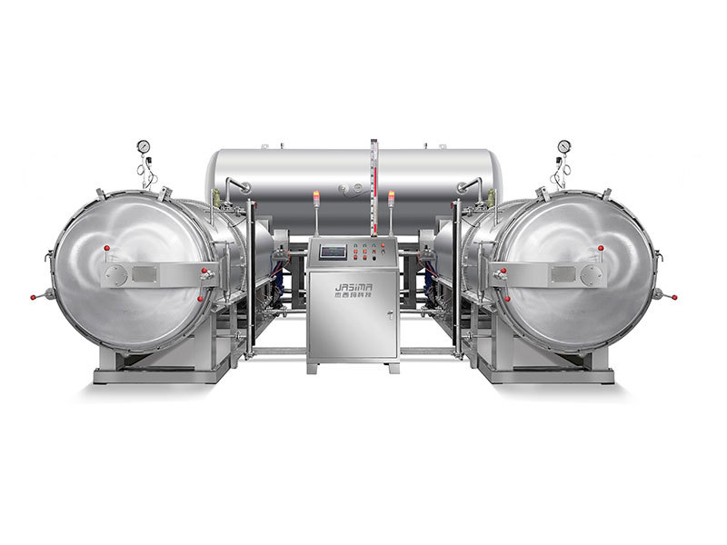 DOUBLE WATER-BATH TYPE RETORT DOUBLE WATER-BATH TYPE RETORT