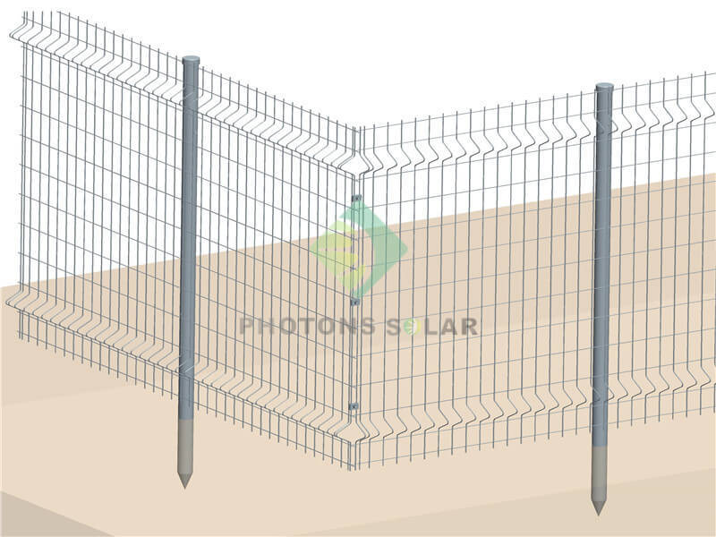 太陽光発電所用フェンス