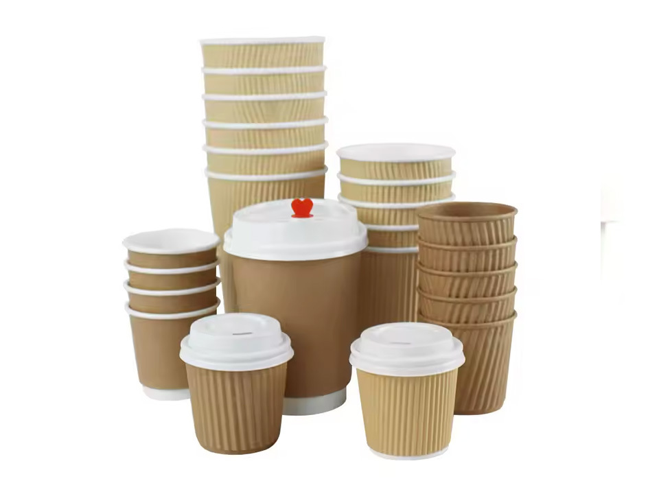 Ripple wall Paper cups 4oz