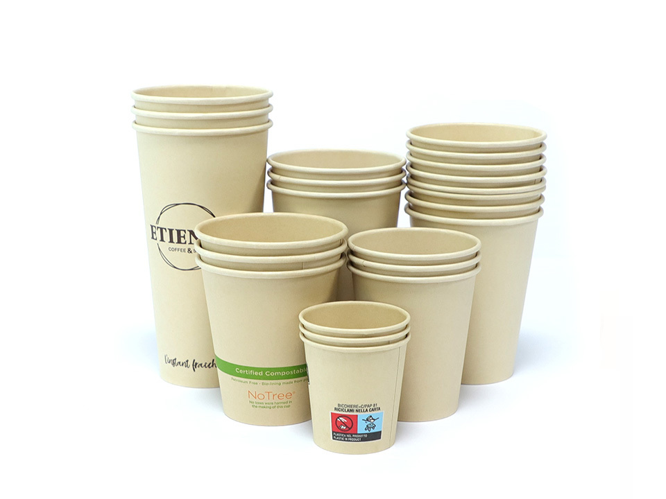 Eco paper cups 6oz