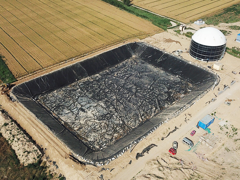 HDPE Geomembrane Anaerobic Fermentation Capsule