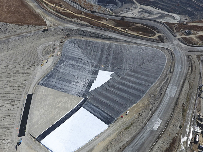 Heap-leach-pad
