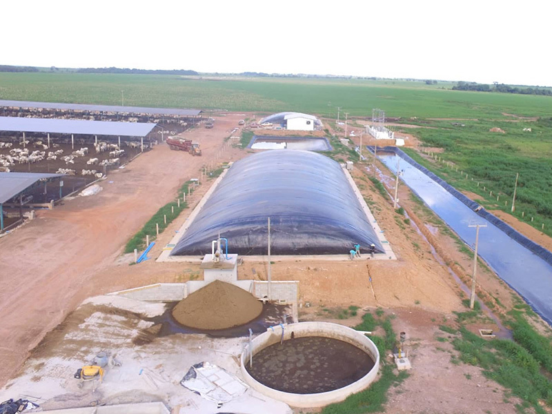 HDPE Geomembrane Anaerobic Fermentation Capsule