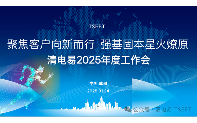Focusing on customers, forging ahead with innovation, strengthening the foundation and igniting a prairie fire | TSEET 2025 Annual Work Conference Successfully Held