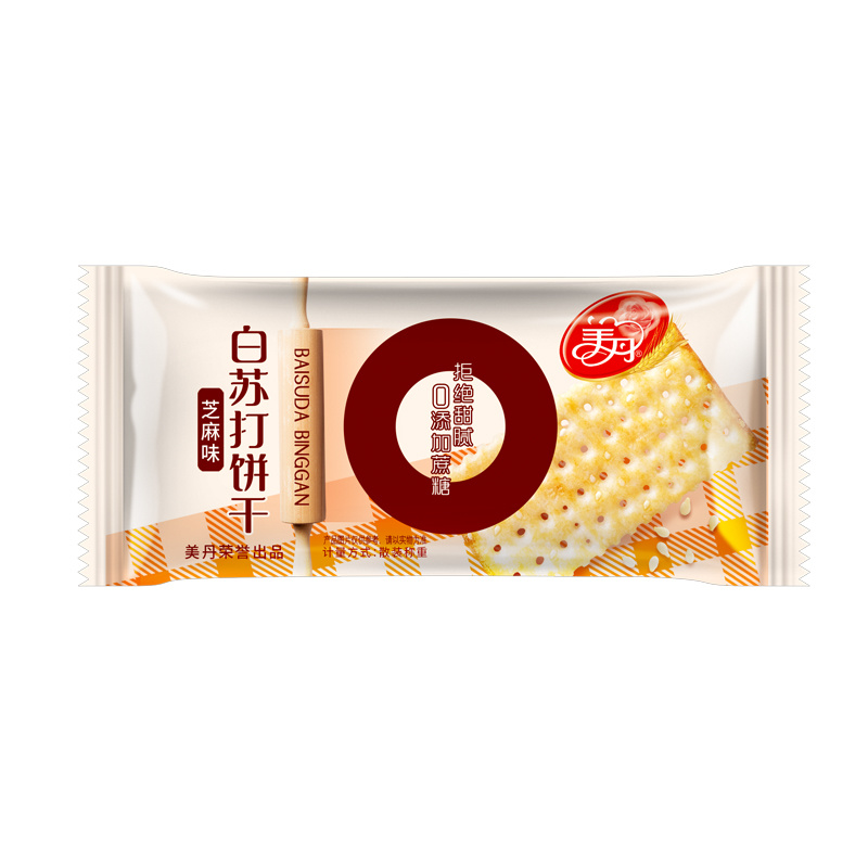 白苏打饼干芝麻味