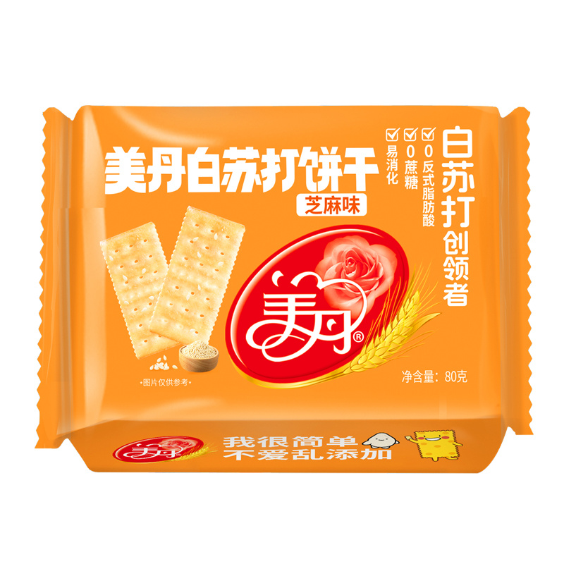 Soda Cracker 80g-Sesame Flavor
