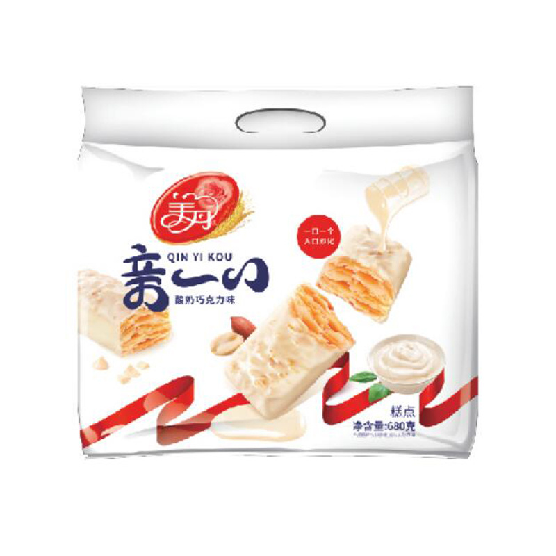 亲一口