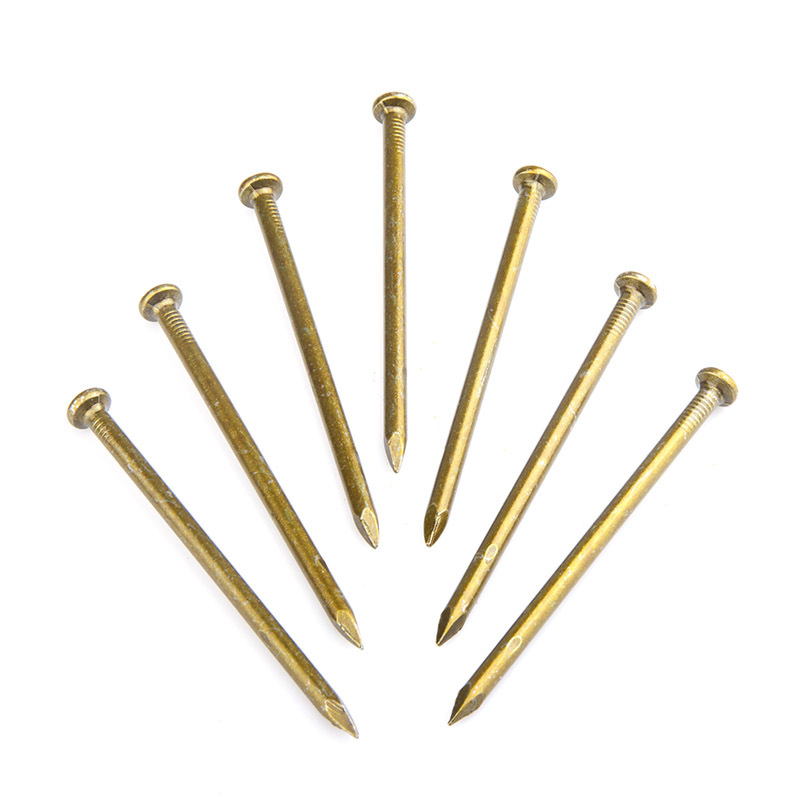 Yellow Coated Concrete Nails