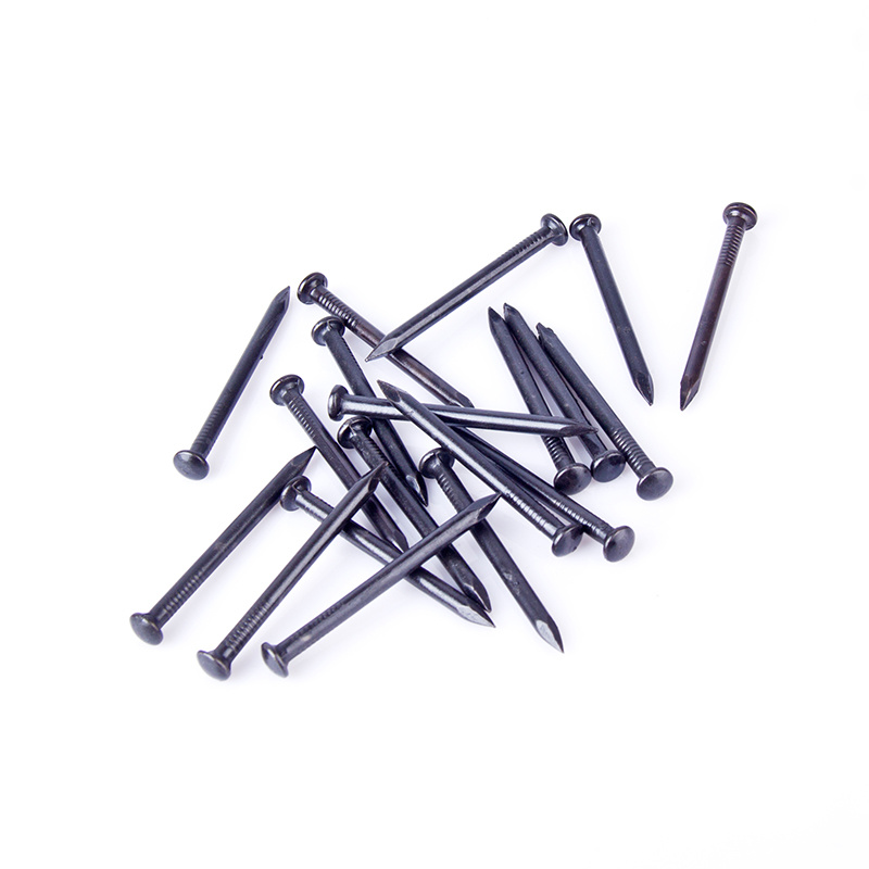 Black Concrete Nails