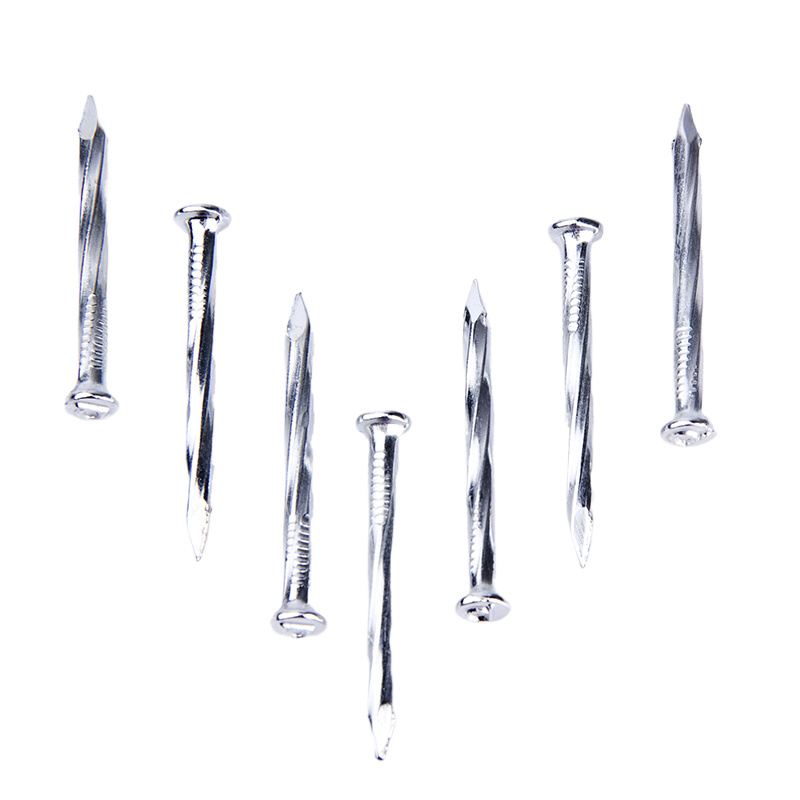 Angular Spiral Concrete Nails