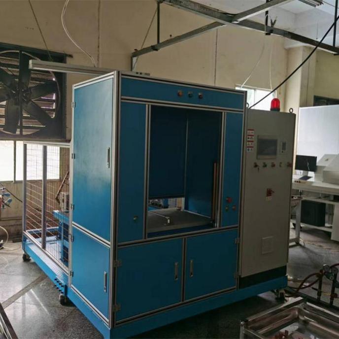 Integrated vacuum box helium leak detection and recovery equipment