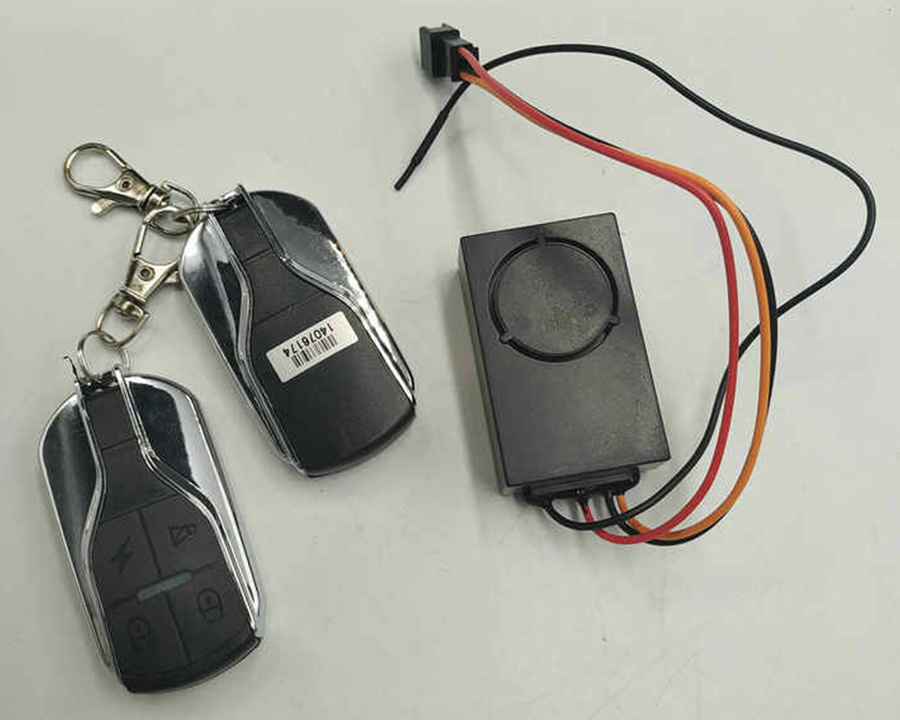 36v48v60v64v Burglar Alarmer+Electric Control Lock/Wireless KEY Lithium Battery E-Bike MTB ACCESSORY Conversion Part