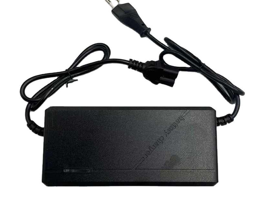 Lithium Battery 48v12ah Charger 1.6-1.8A Plastic Shell INPUT 110v-220V ELECTRIC Scooter E-Bike Pedal Scooter Motorcycle Diy Part