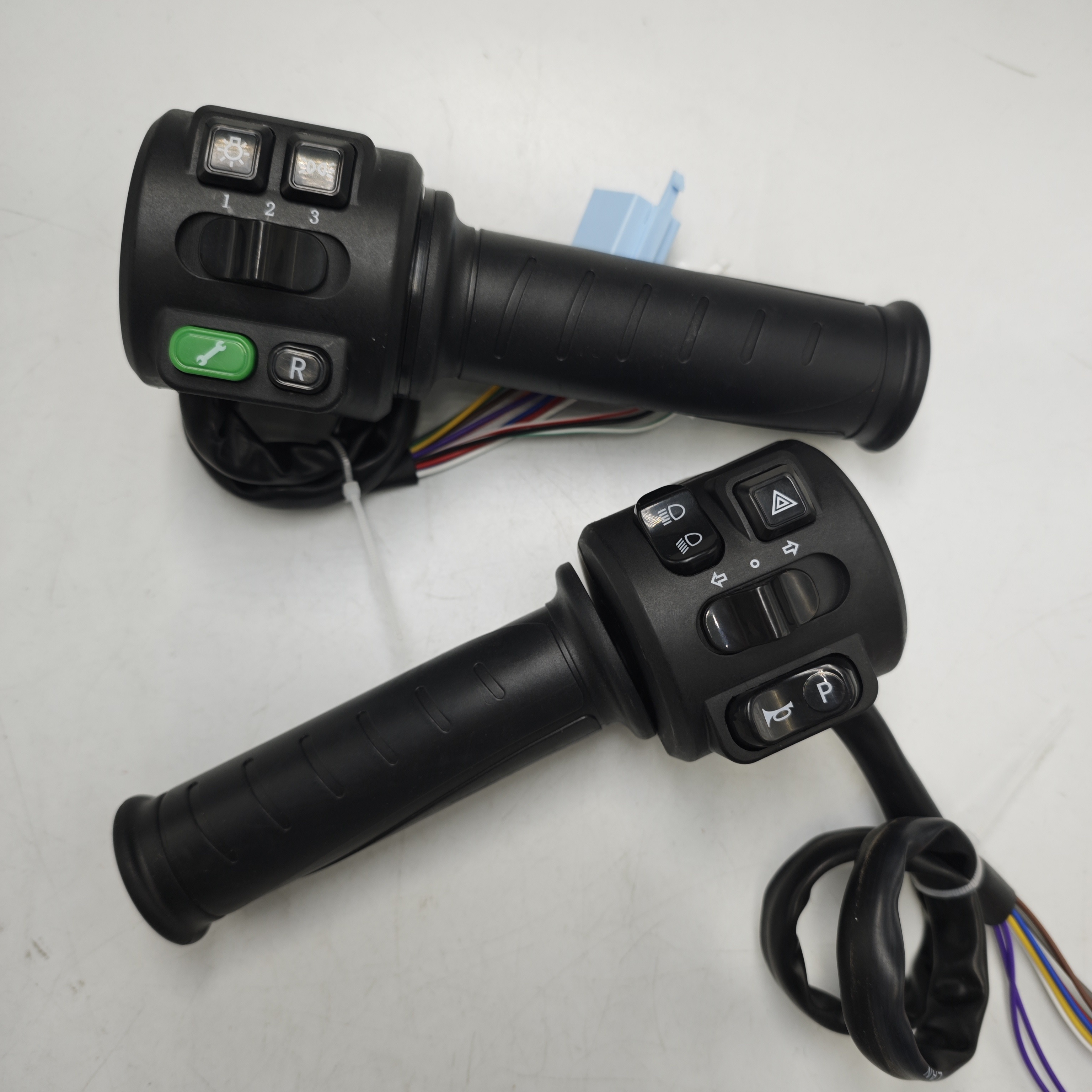 Electric Vehicle Throttle WITH Switch Assembly BIKE Turning HANDLEBAR Combination Small Turtle King E-Motorcycle Integrated GRIP