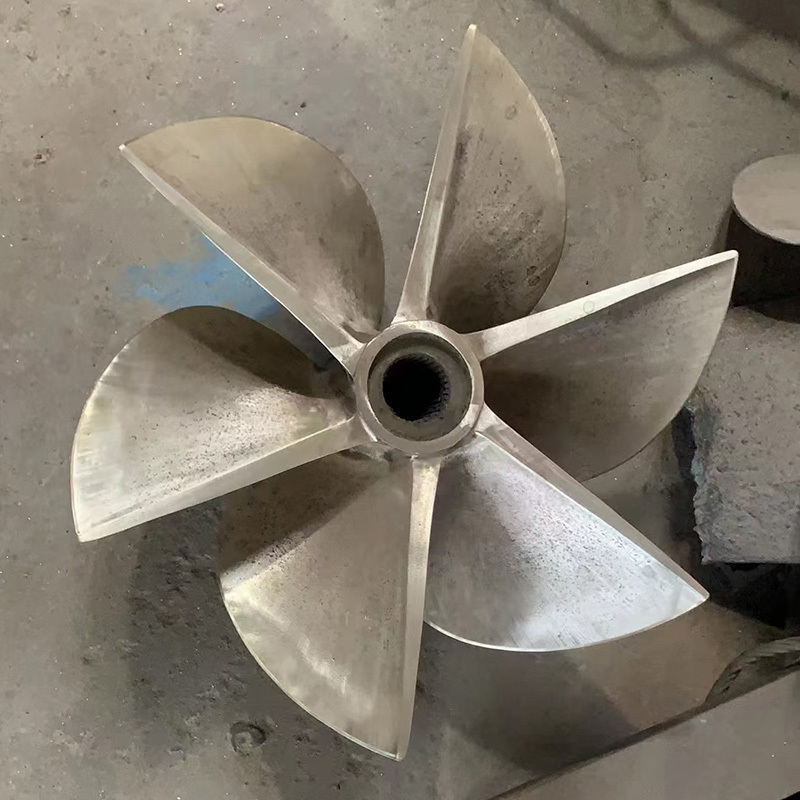 Six-blade Copper Semi-immersed Paddle