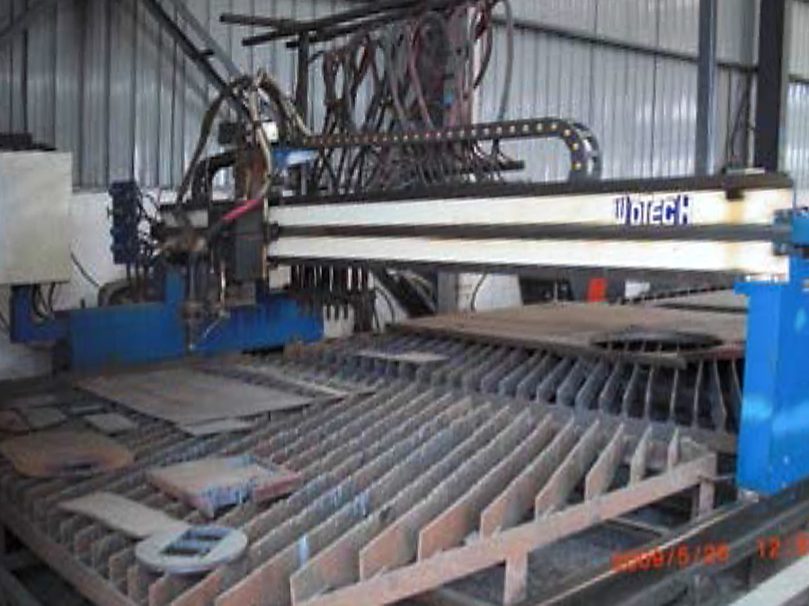 CNC Plasma + Flame Cutting Machine