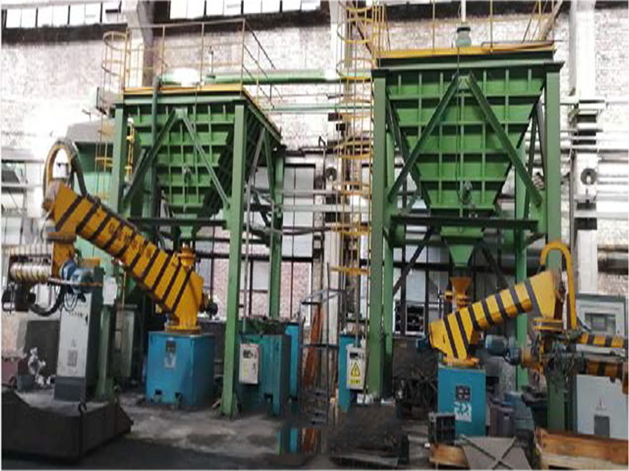 Resin sand mixer