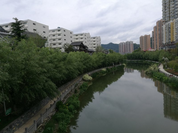 畢節(jié)市“19456”工程水環(huán)境整治河段三景觀(guān)、亮化、立面