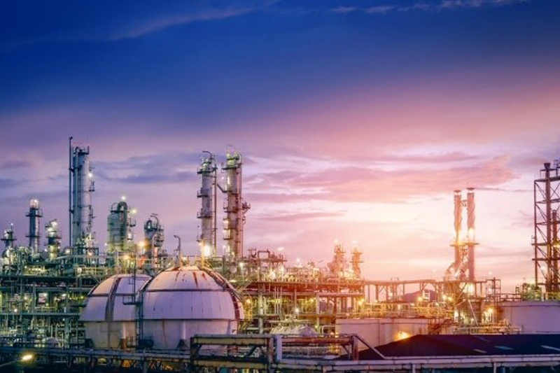 What flanges are used in petrochemical industry?