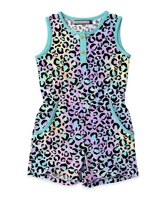 Girls Shorts Jumpsuit