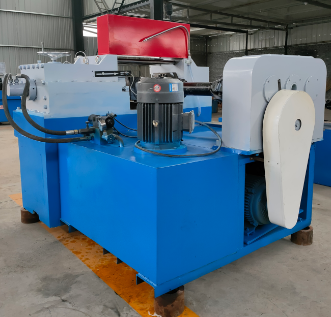 What should I do if the belt of the automatic  thread rolling machine is loose