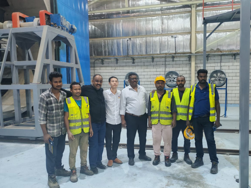 Group photo with Saudi clients