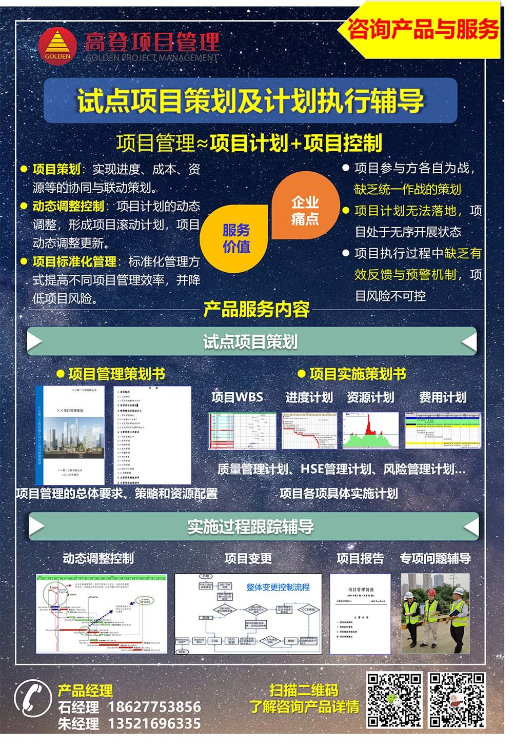  试点项目策划及计划执行辅导