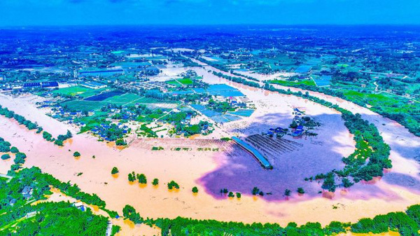 A practical case of drone water rescue in Tongnan, Chongqing on July 28