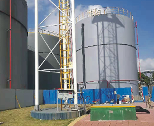Anti-corrosion project case-Sinopec Ningbo Daxie Island Oil Tank Farm