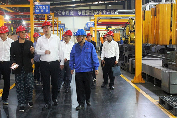 Shaoxing Municipal Committee Standing Committee, Vice Mayor Cheng Weibo and his entourage to Roshow research