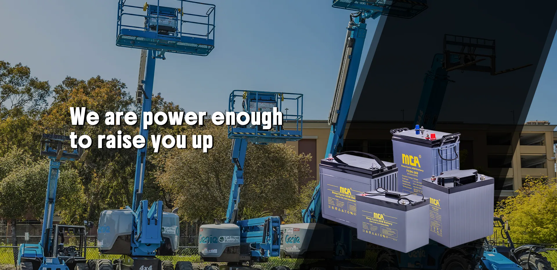We are power enough to raise and support you up