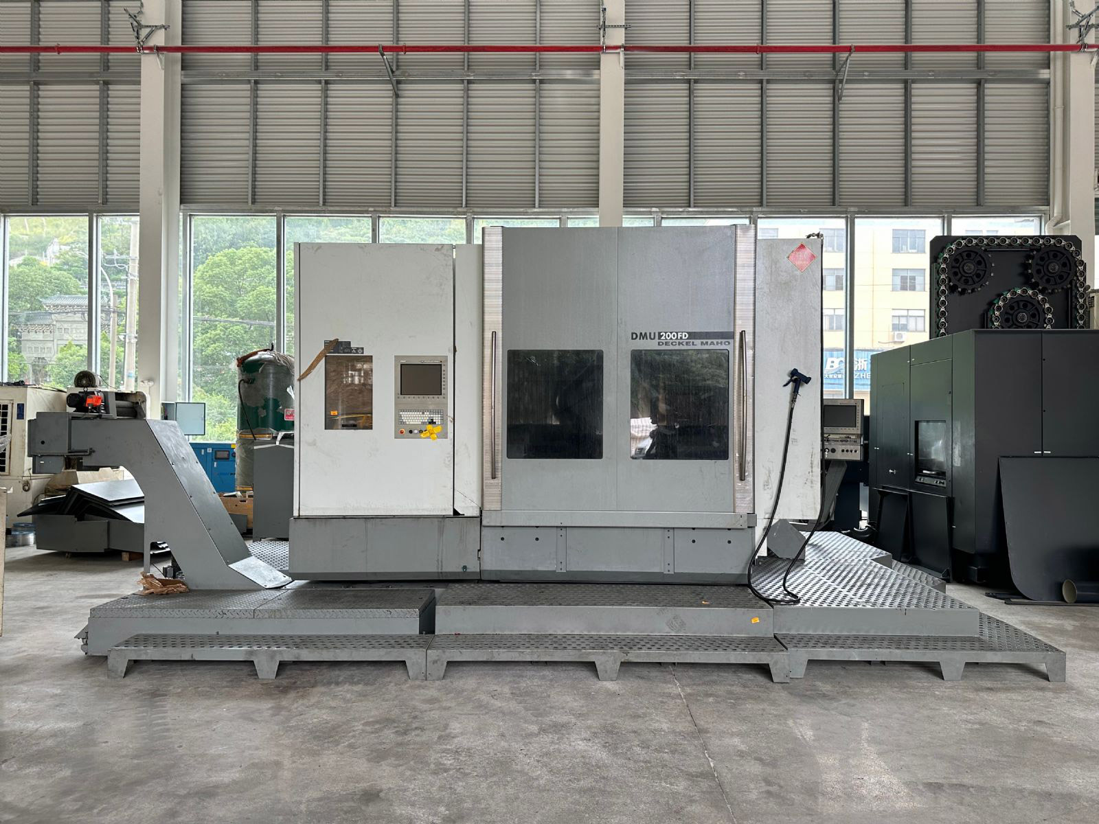 DMG five-axis machining center