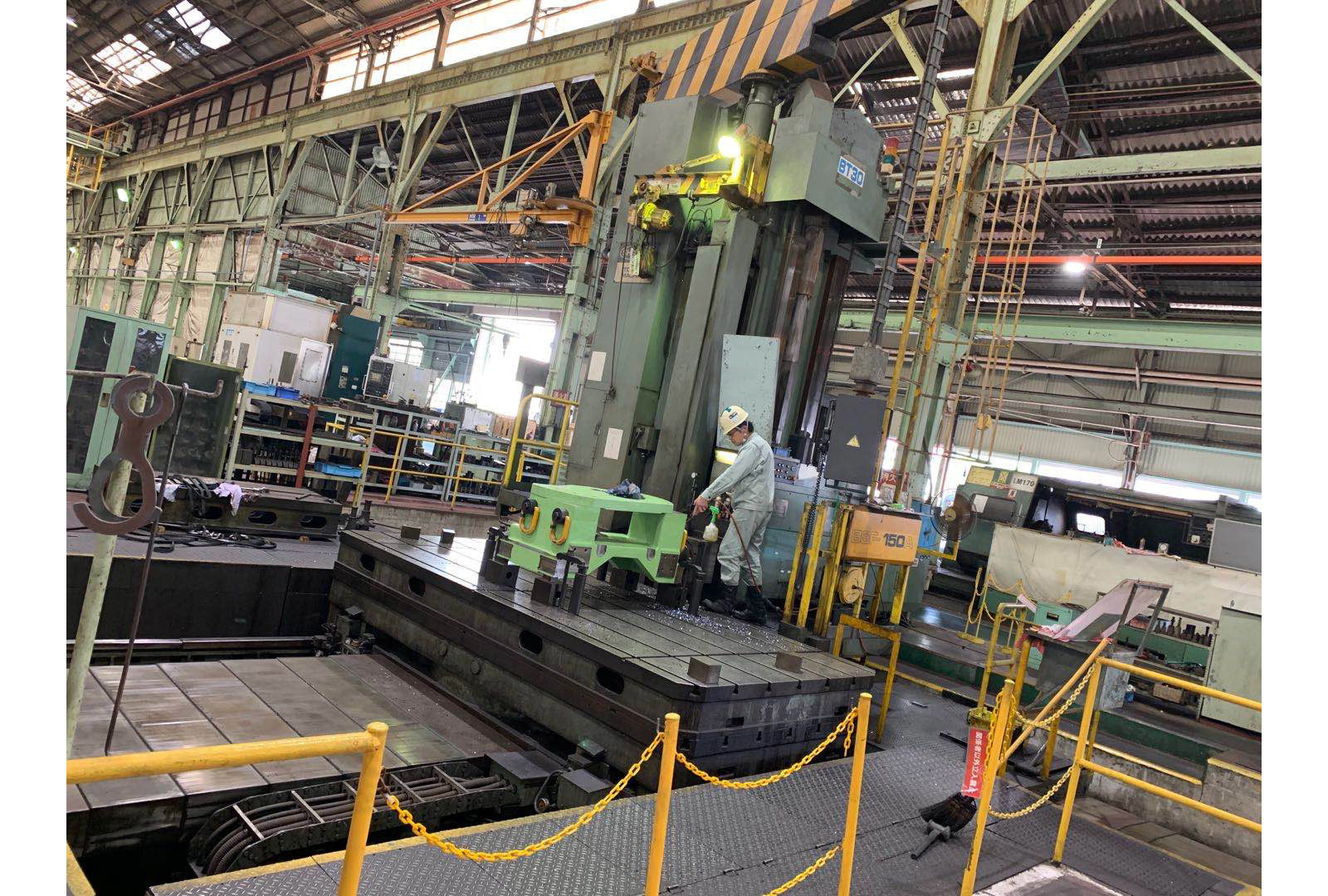 Toshiba CNC floor-type boring and milling machine