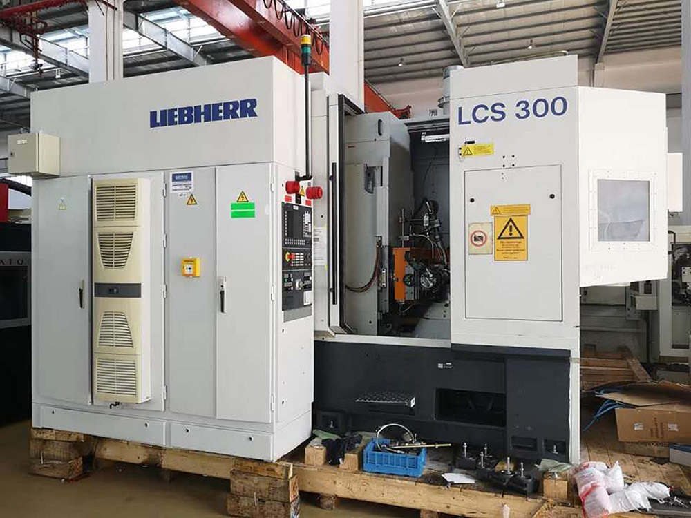 Two German Leibherr gear hobbing machines