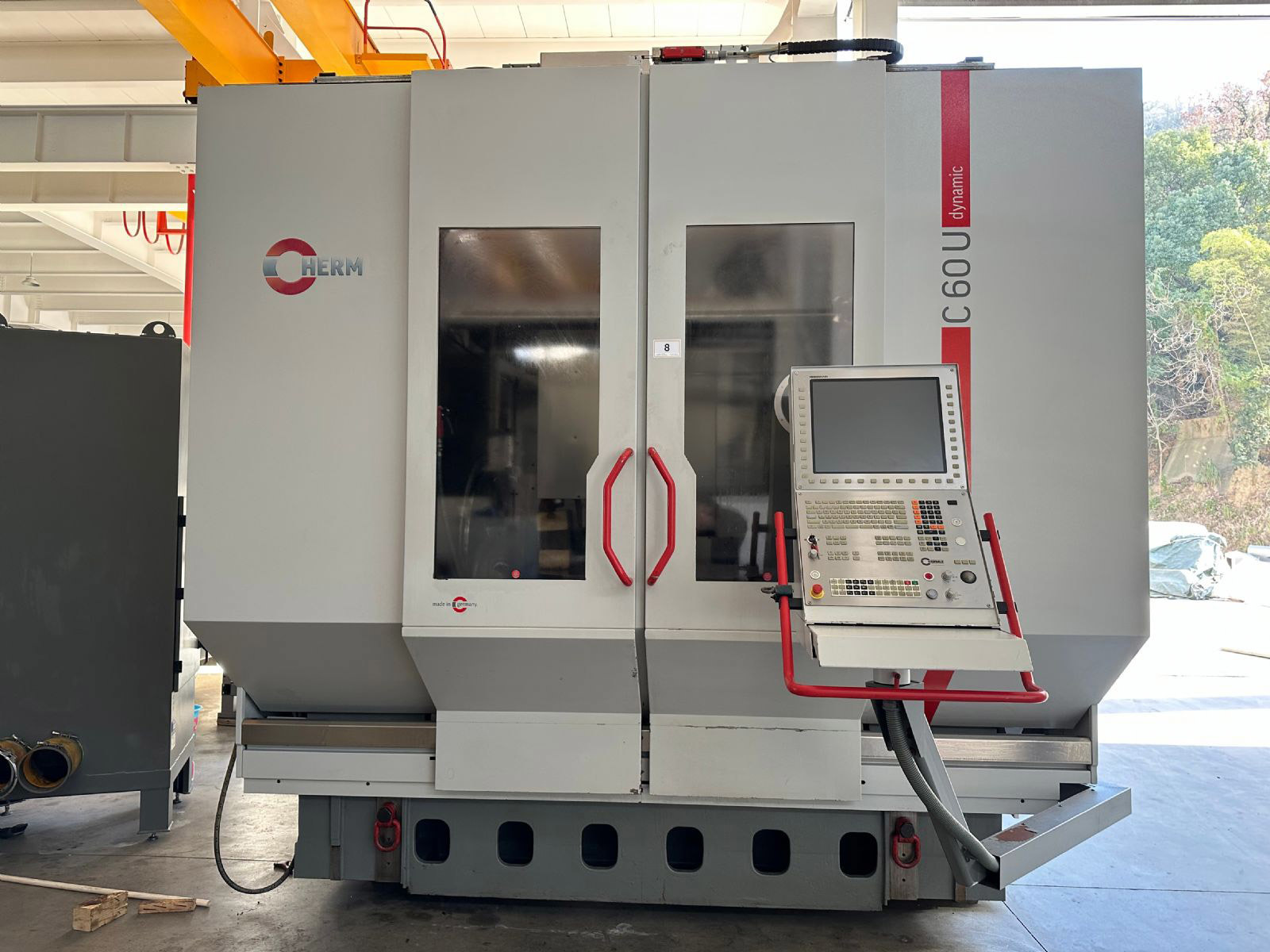Five-axis machining center