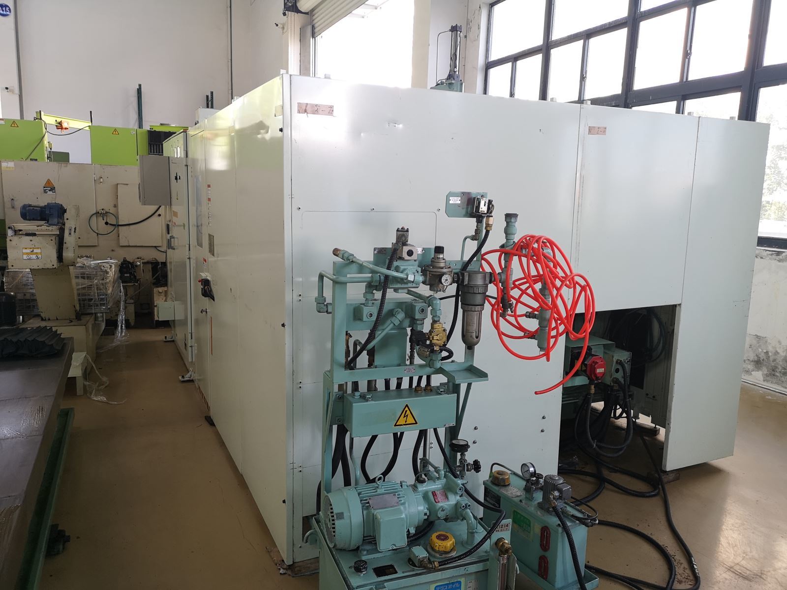 Komatsu CNC crankshaft milling
