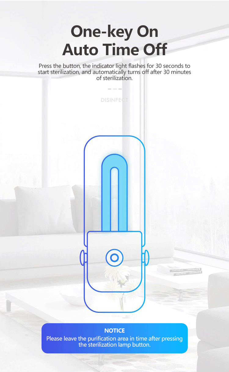 Rechargeable Germicidal Lamp